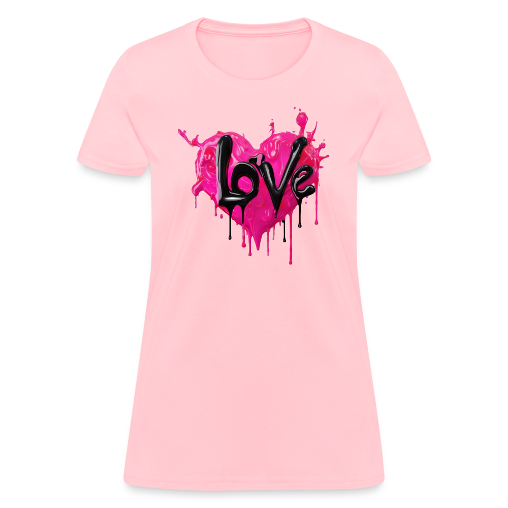 Women's Express Yourself 'LOVE' Shirt - pink