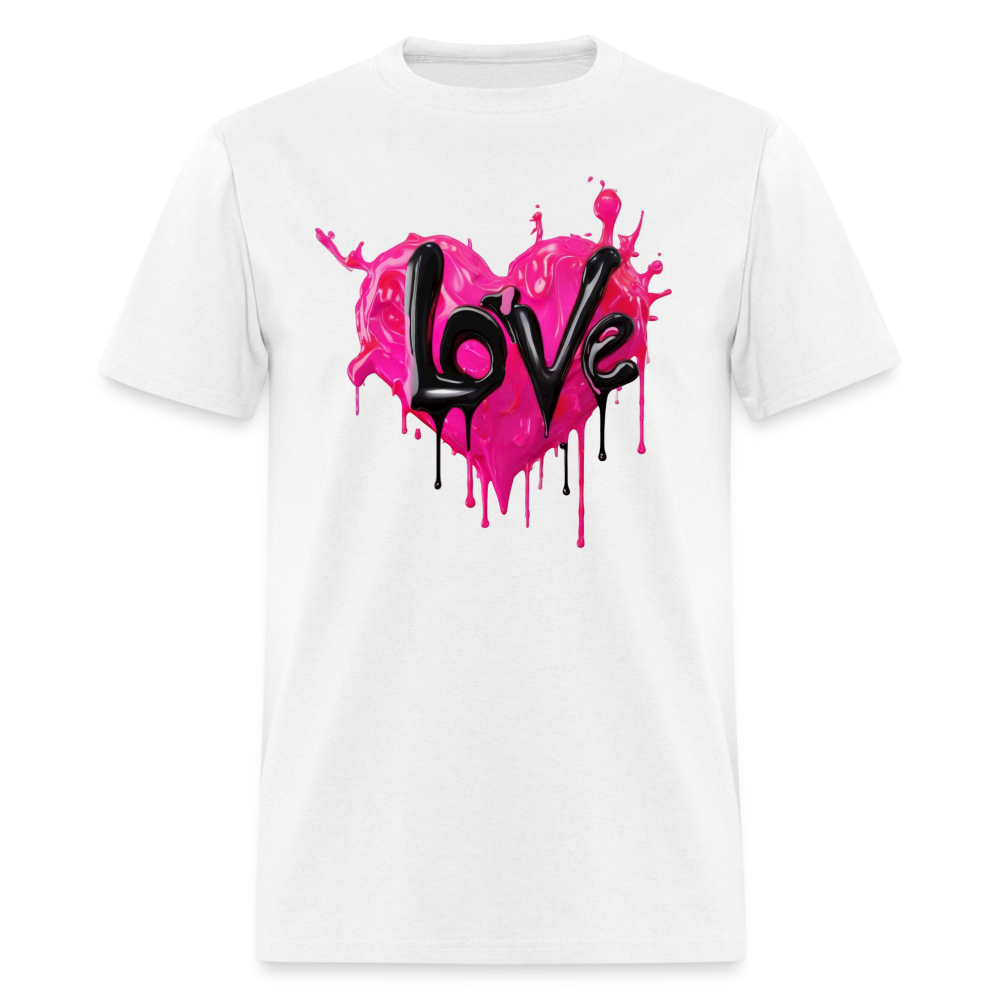 Express Yourself 'LOVE' Shirt - white