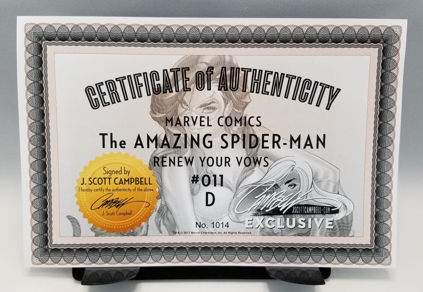 Amazing Spider-Man Renew Your Vows (2016) #11D J SCOTT CAMPBELL