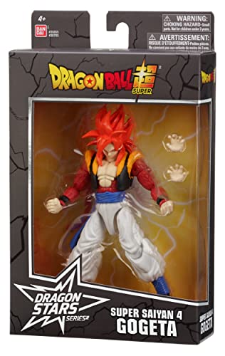 Dragon Ball Super - Dragon Stars - Super Saiyan 4 Gogeta, 6.5" Action Figure