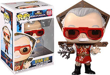 POP Marvel: Stan Lee - Stan Lee in Thor Ragnarok Outfit Funko Vinyl Figure (Bundled with Compatible Pop Box Protector Case), Multicolor, 3.75 inches