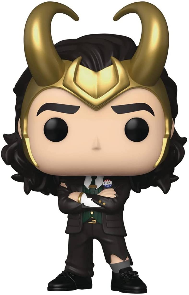 President Loki Funko Pop! (Bundled with Box Protector)