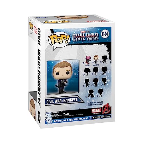 Funko Pop! Marvel: Captain America: Civil War Build A Scene - Hawkeye, Amazon Exclusive, Figure 2 of 12