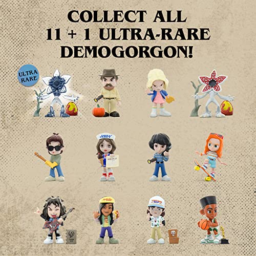 YuMe Official Netflix Stranger Things Surprise Upside Down Capsules Vintage Blind Box Action Figure 80's Collectible Gifts for Collectors Toys (2Pk)