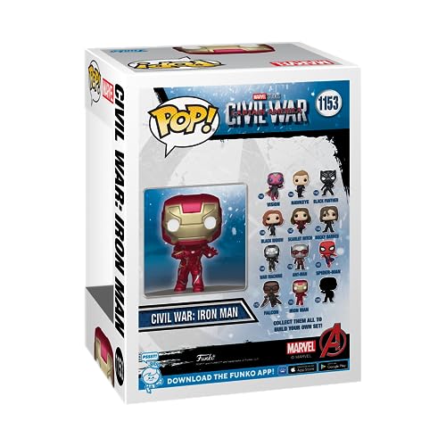 Funko Pop! Marvel: Captain America: Civil War Build A Scene - Iron Man, Amazon Exclusive, Figure 11 of 12