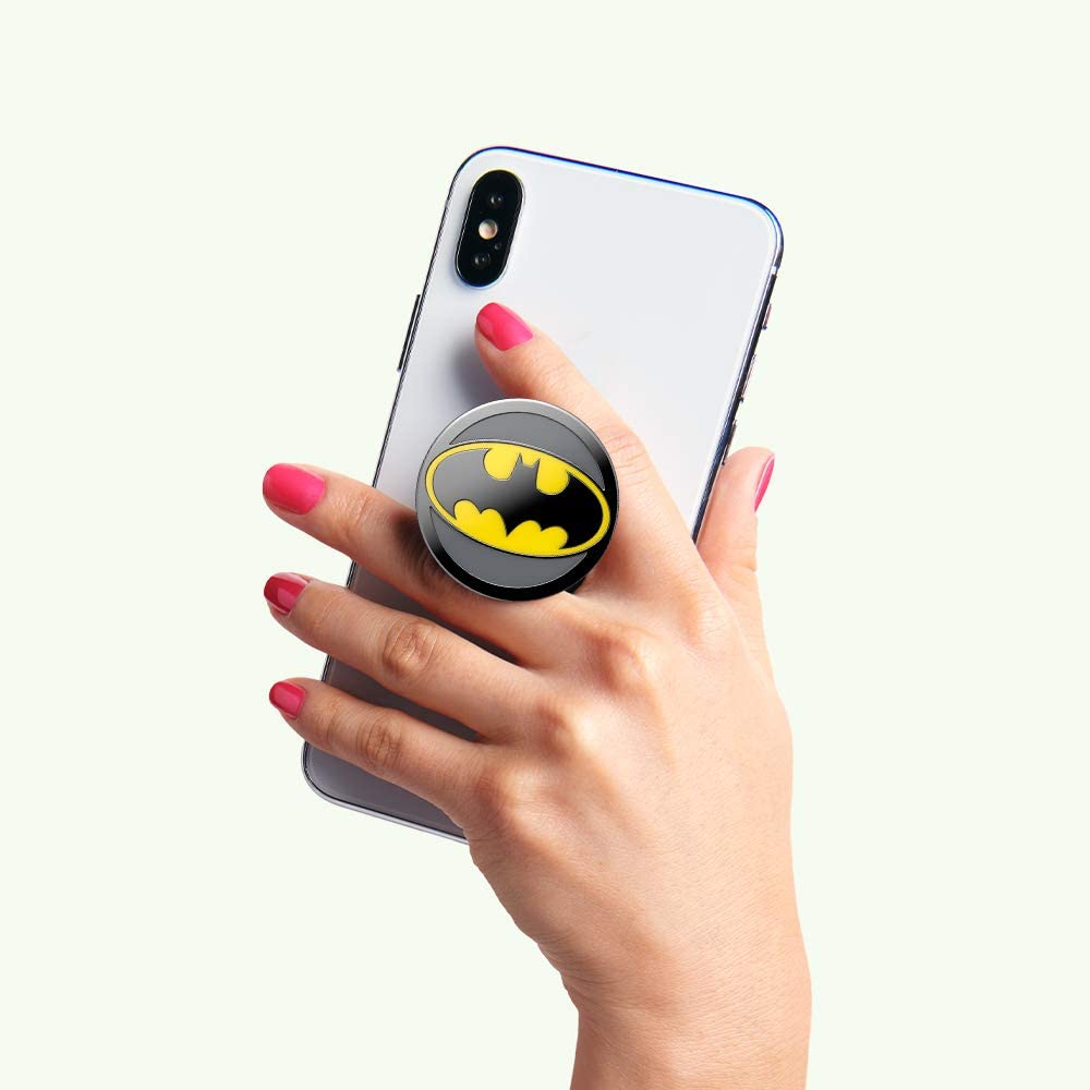 PopSockets: PopGrip with Swappable Top for Phones and Tablets - Enamel Batman