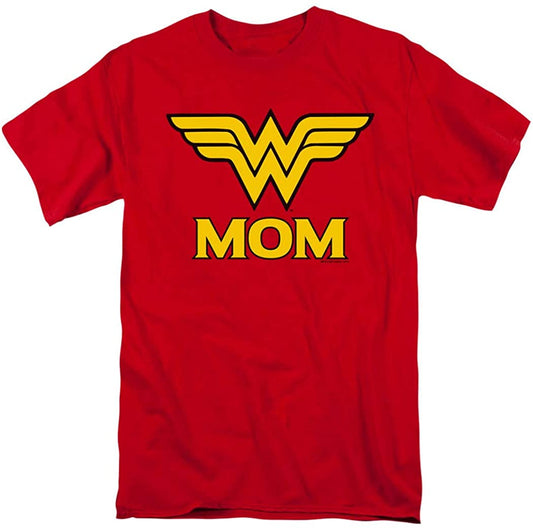 Wonder Woman Wonder Mom DC Comics T Shirt & Stickers