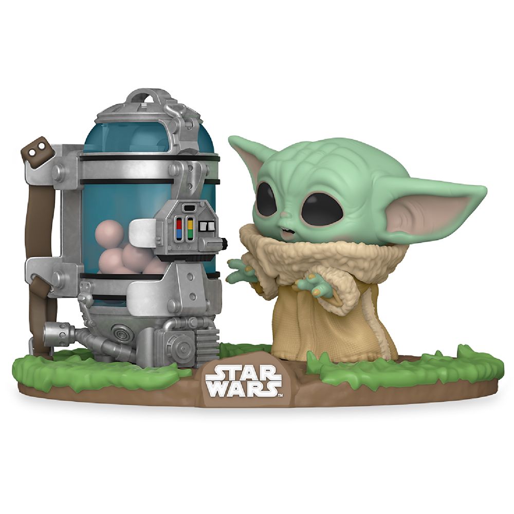 Star Wars: The Mandalorian The Child with Egg Canister Deluxe Pop Vinyl Figure