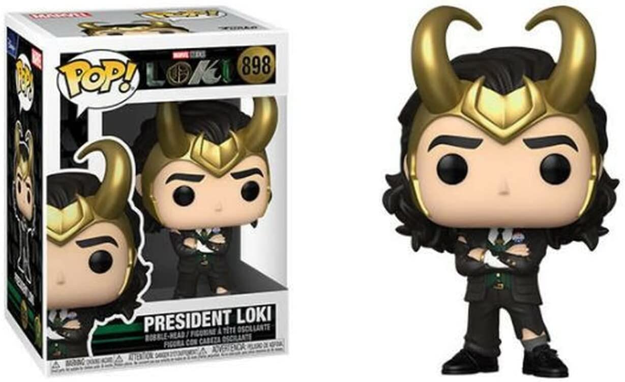 President Loki Funko Pop! (Bundled with Box Protector)