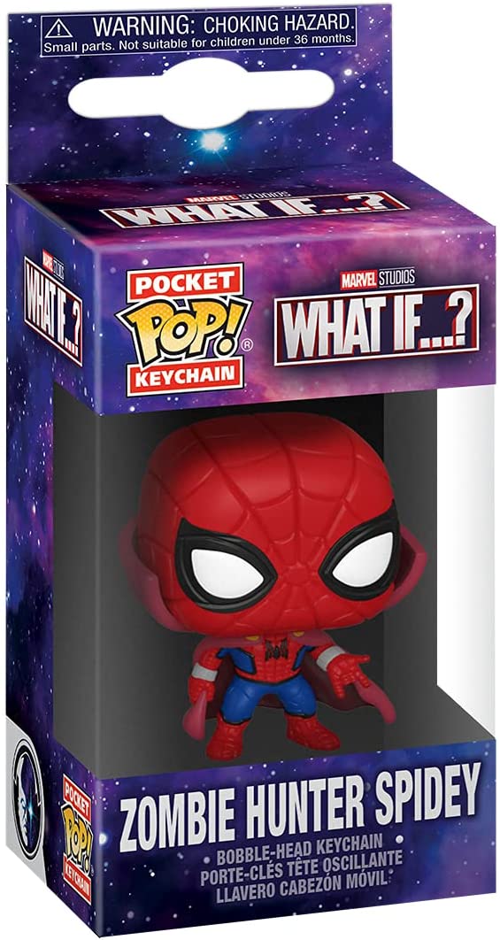 Funko Pop! Keychain: What If? - Zombie Hunter Spidey