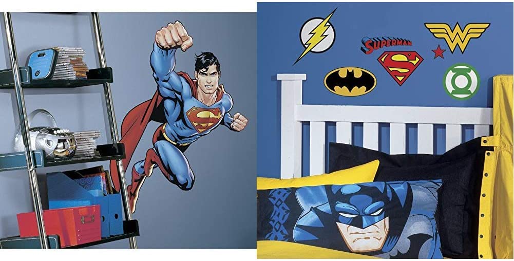 RoomMates Superman Peel and Stick Giant Wall Decal