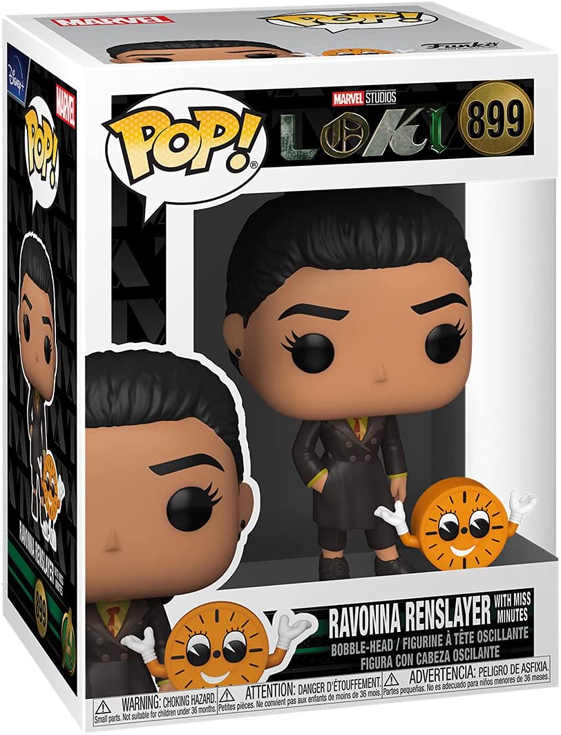 Loki Series Ravonna Renslayer with Miss Minutes Pop! Vinyl Figure and Buddy