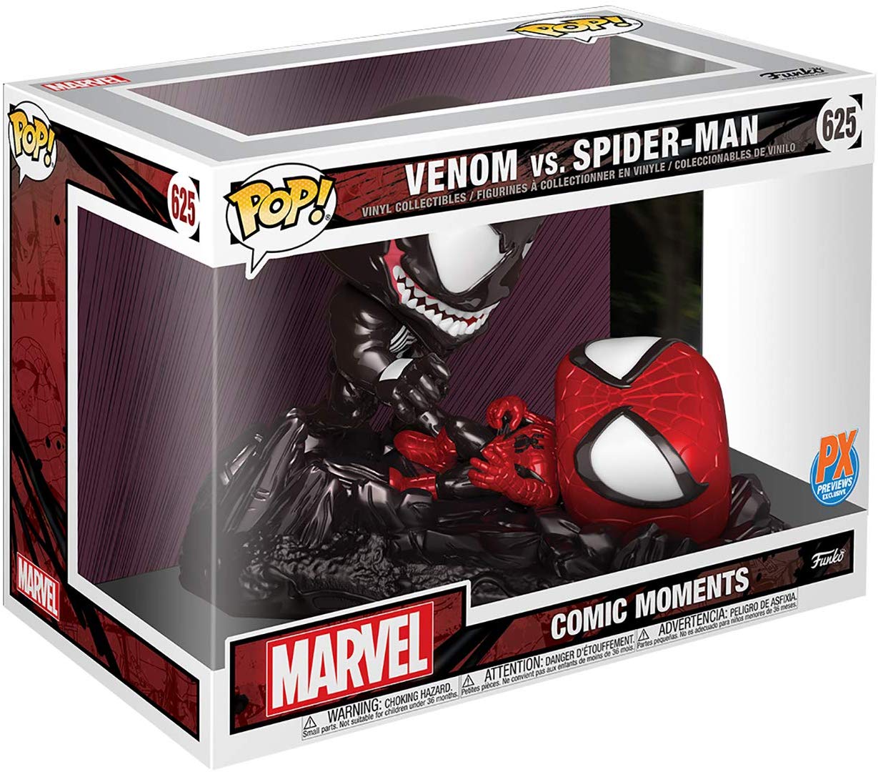 POP! Marvel: Comic Moments - Venom Vs. Spider-Man PX Previews Exclusive