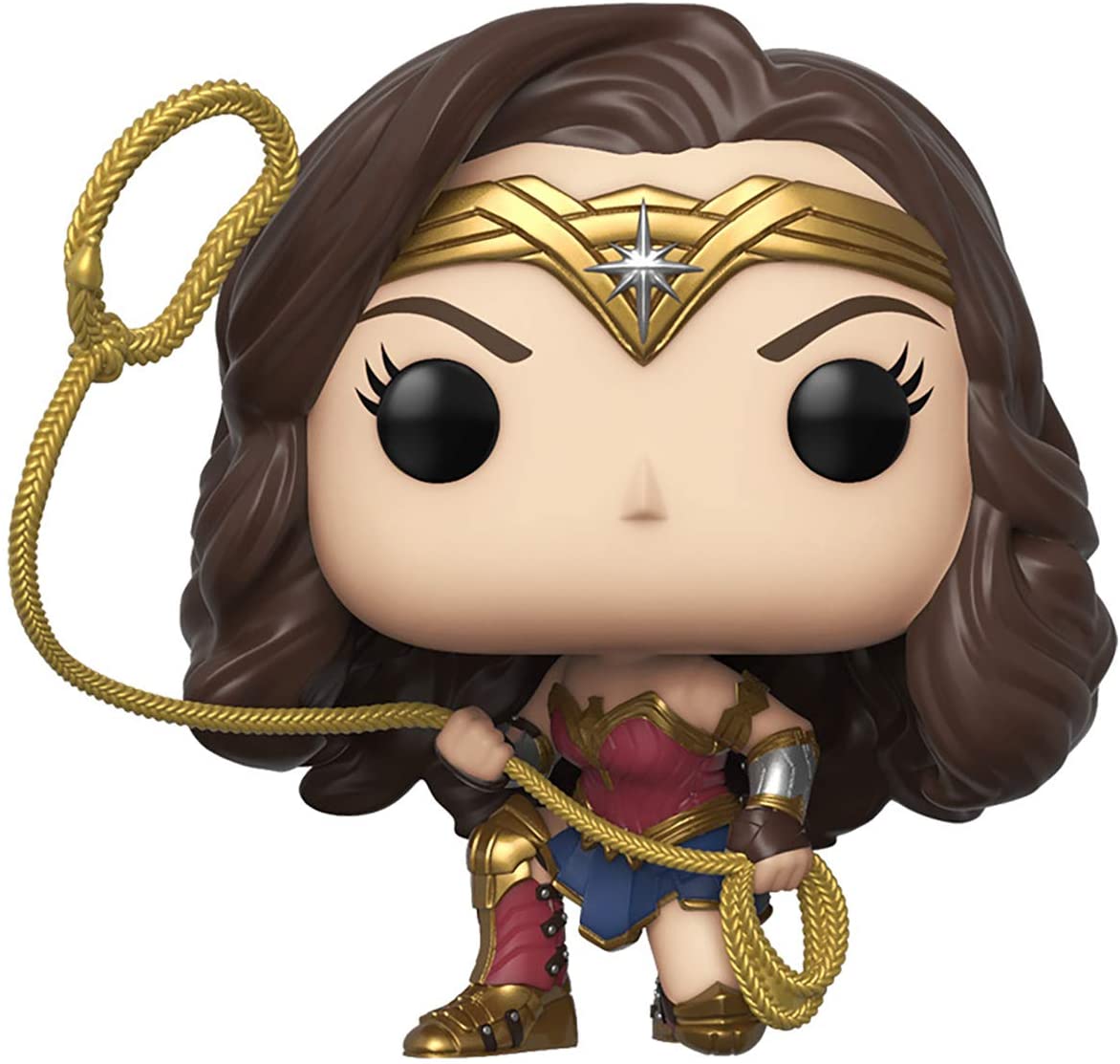 Funko Heroes: POP! Wonder Woman 1984 Collectors Set - Gold Power Pose, Gold Flying Pose, Wonder Woman with Lasso, Wonder Woman Flying