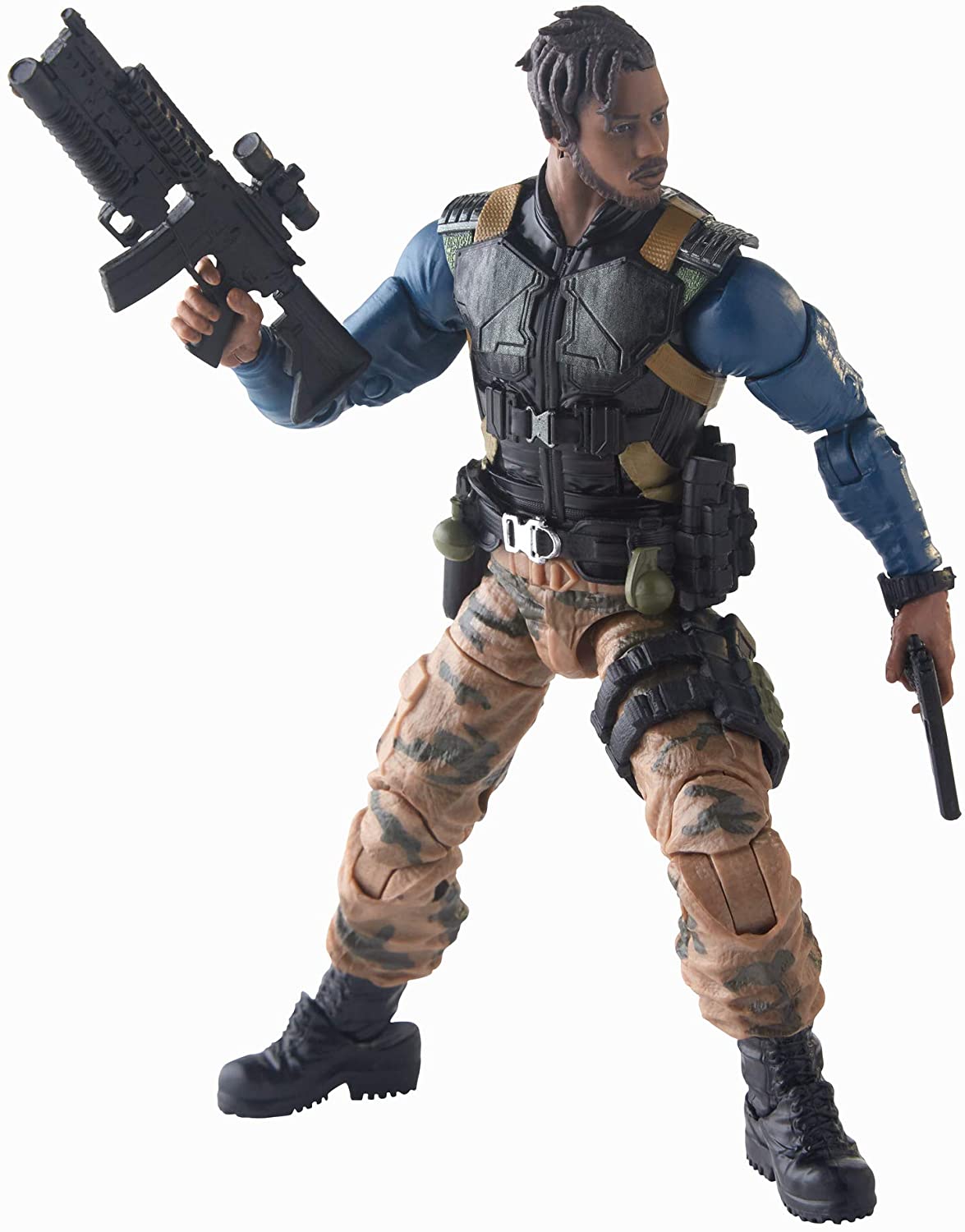 Black Panther Marvel Legends - Erik Killmonger Military Wave 2