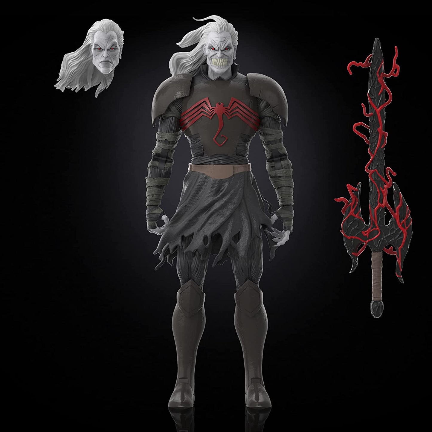 Spider-Man Marvel Legends Series 60th Anniversary Marvel’s Knull and Venom 2-Pack King in Black