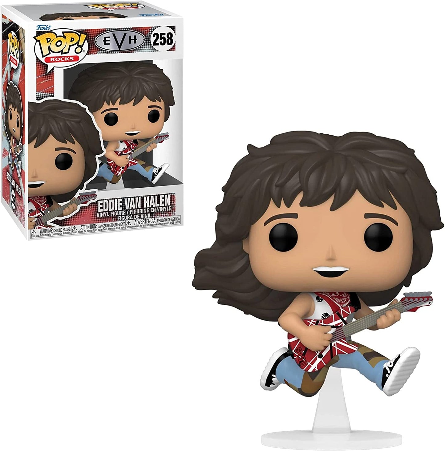 Eddie Van Halen with Guitar Funko Pop! Rocks (Bundled with Box Protector)