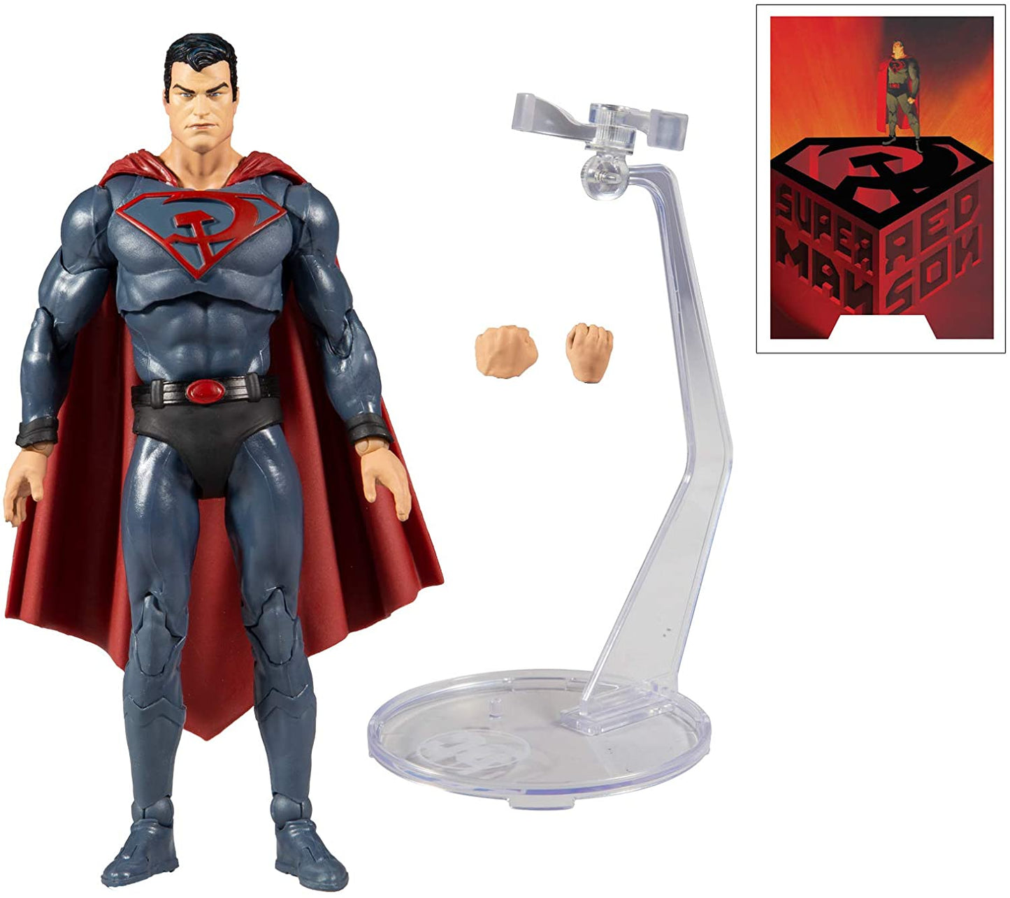 McFarlane Toys DC Multiverse Superman: Red Son 7" Action Figure