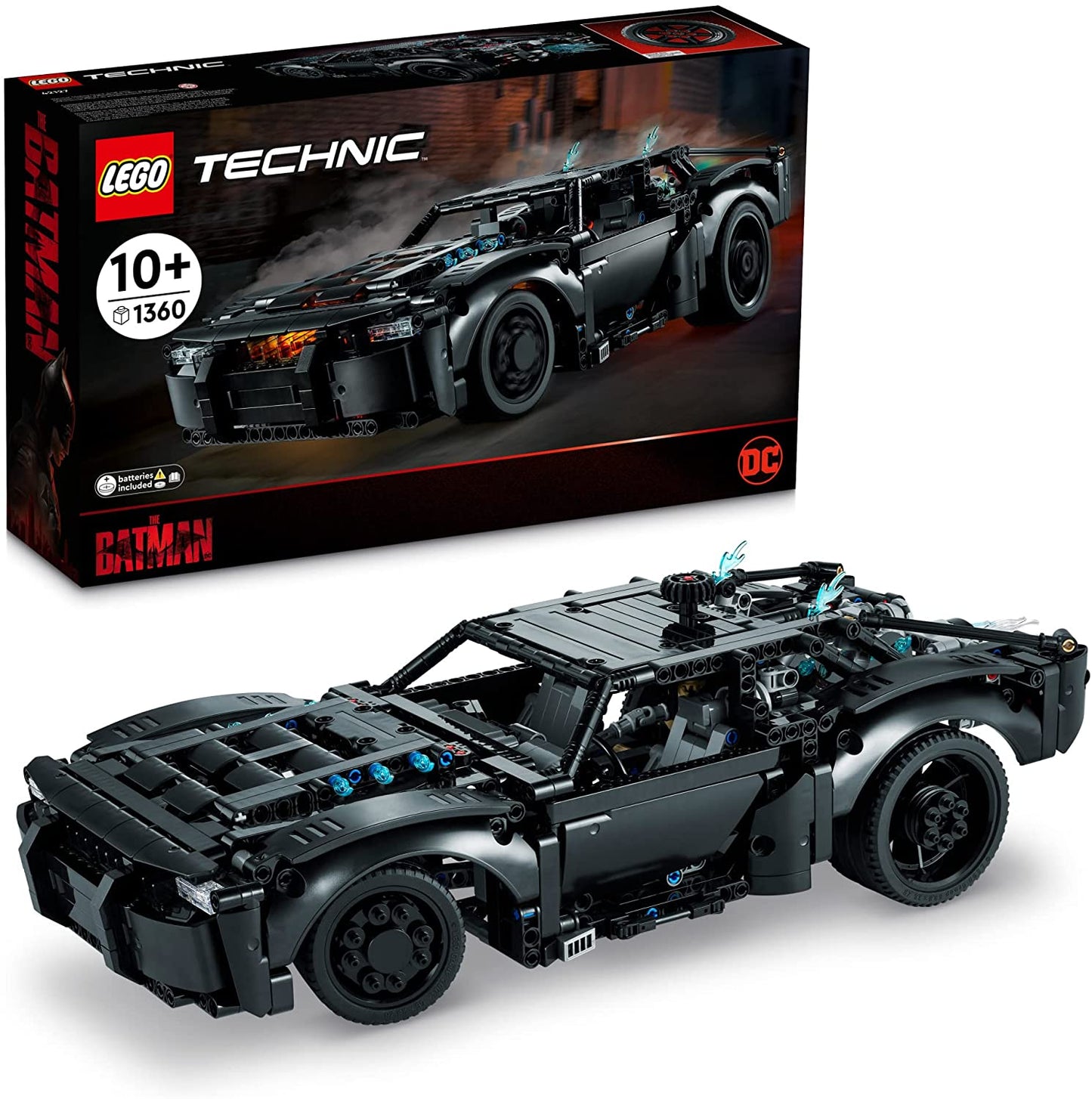 LEGO Technic The Batman – Batmobile (1,360 Pieces)