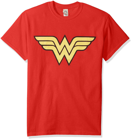 Trevco Men's Wonder Woman Logo T-Shirt
