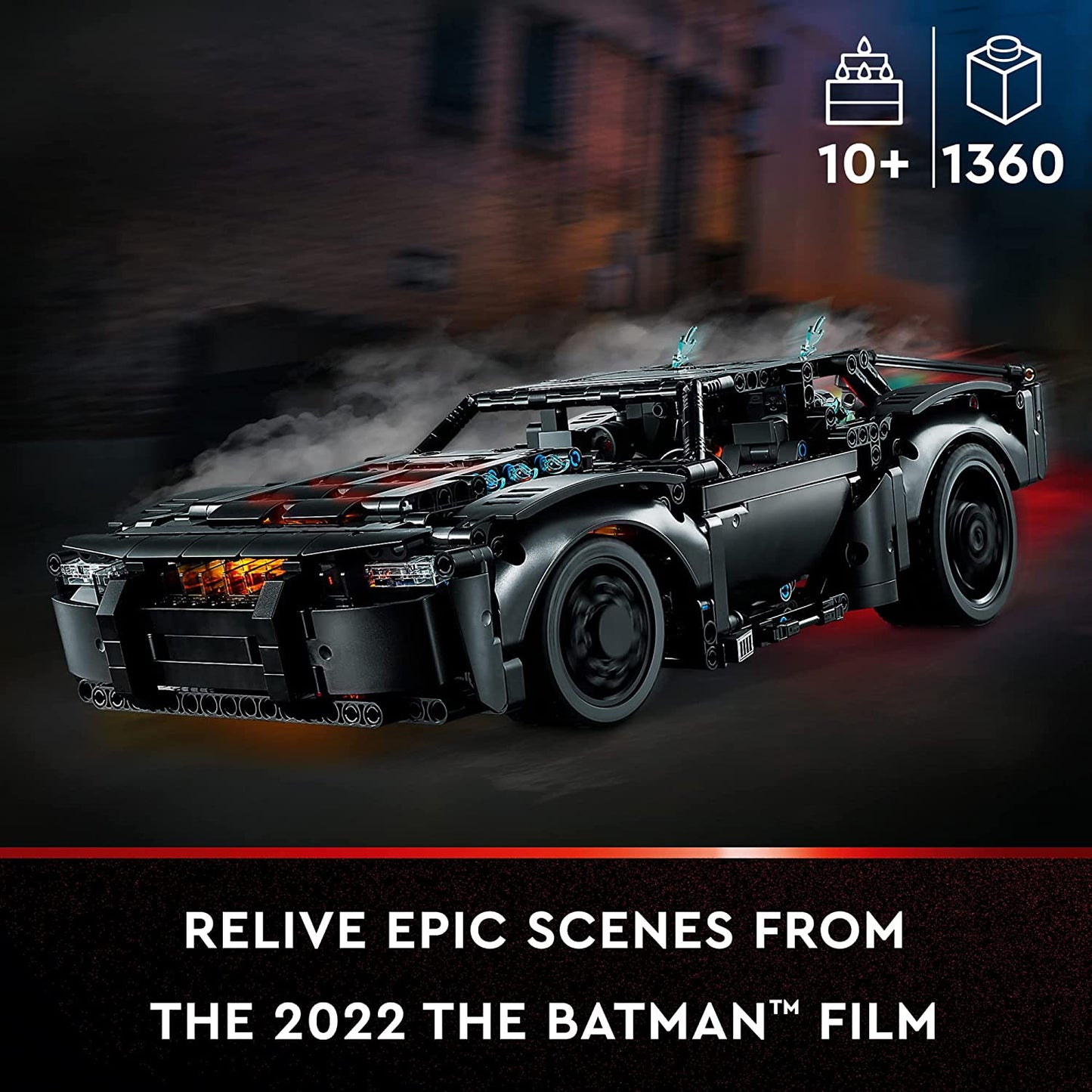 LEGO Technic The Batman – Batmobile (1,360 Pieces)