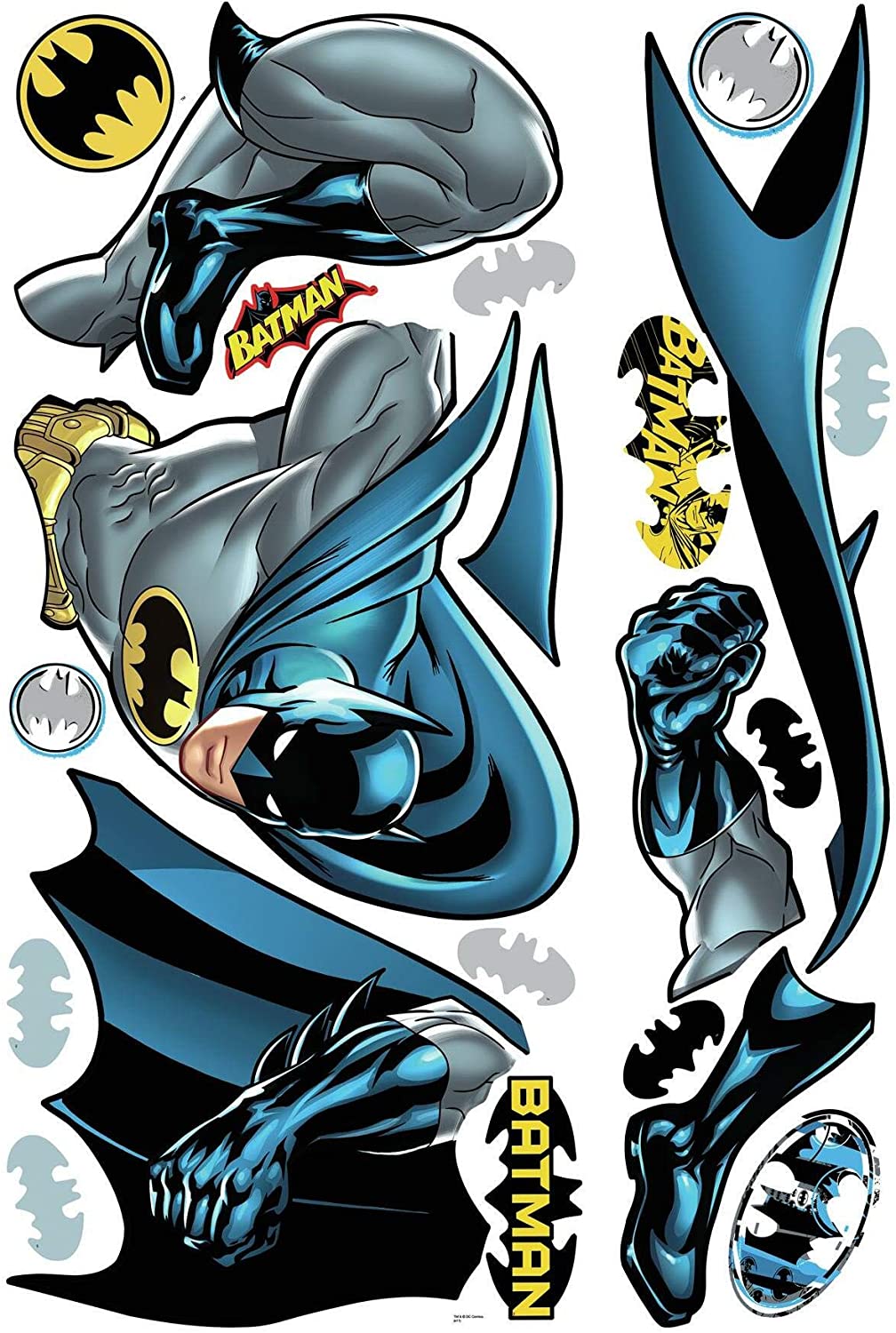 DC Comics Peel & Stick Wall Decals - BATMAN