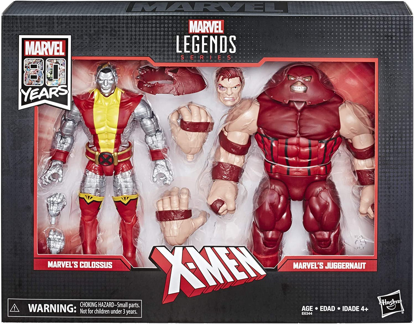 Marvel Legends 80th Anniversary X-Men Colossus Juggernaut 2-Pack