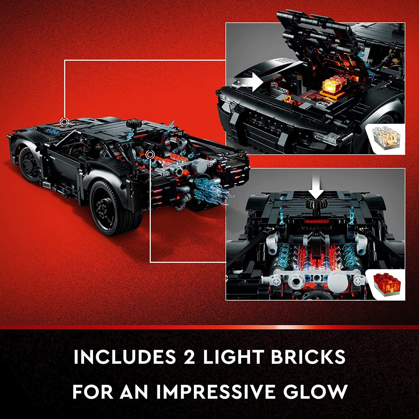 LEGO Technic The Batman – Batmobile (1,360 Pieces)