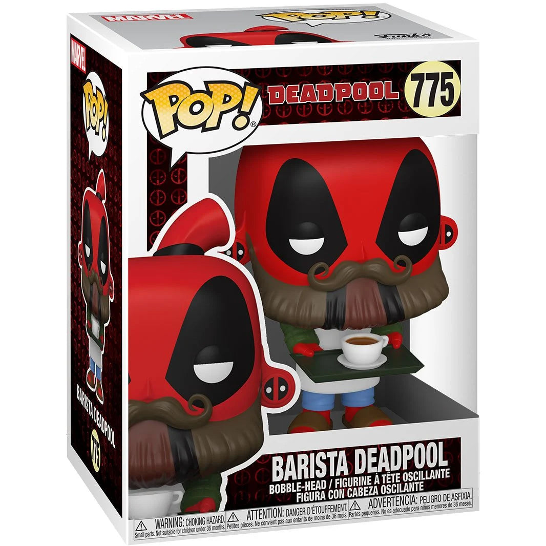 Deadpool 30th Anniversary Coffee Barista Pop! Vinyl Figure
