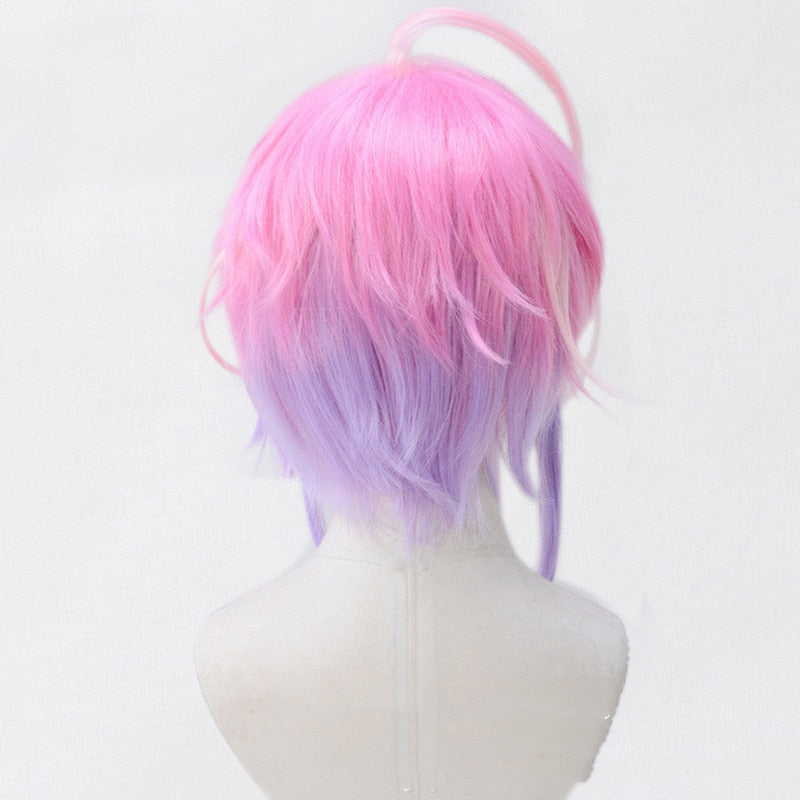 Amemura Ramuda Short Wig Hair + Cap