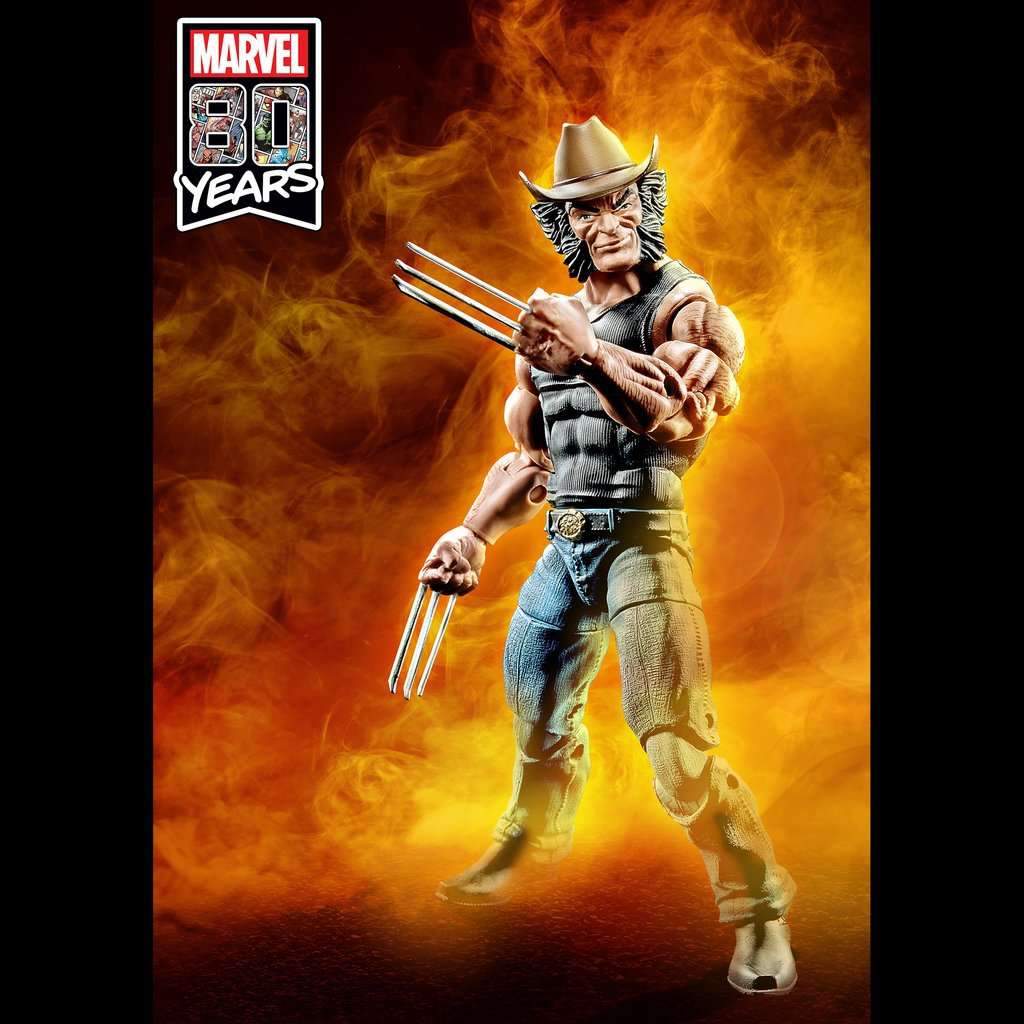X-Men Marvel Legends 6-Inch Cowboy Logan Action Figure - Exclusive