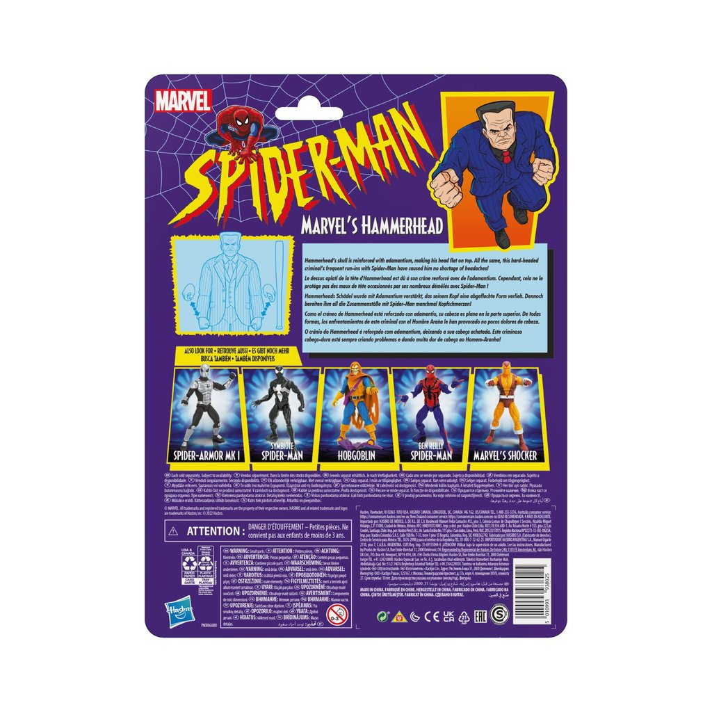 Spider-Man Retro Marvel Legends Hammerhead