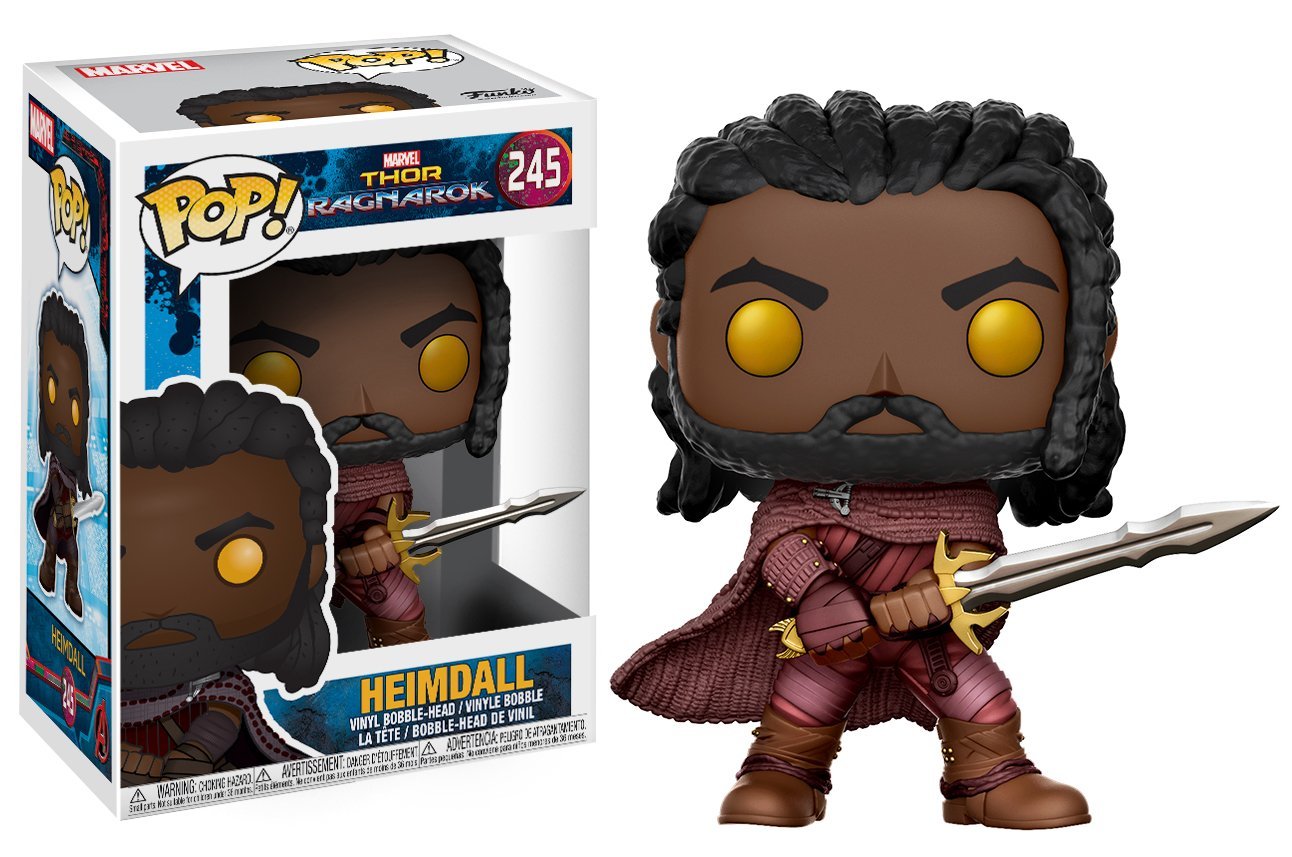 Funko Pop Thor Ragnarok Thor Gladiator Suit #240, Loki Sakaarian #242, Hela Masked #243, Heimdall #245, Valkyrie Scavenger Suit #244, Hulk Helmeted Gladiator #241 Vinyl Figures SET