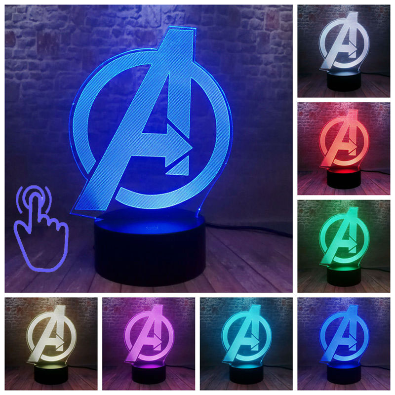 Marvel LED Night Light Collection
