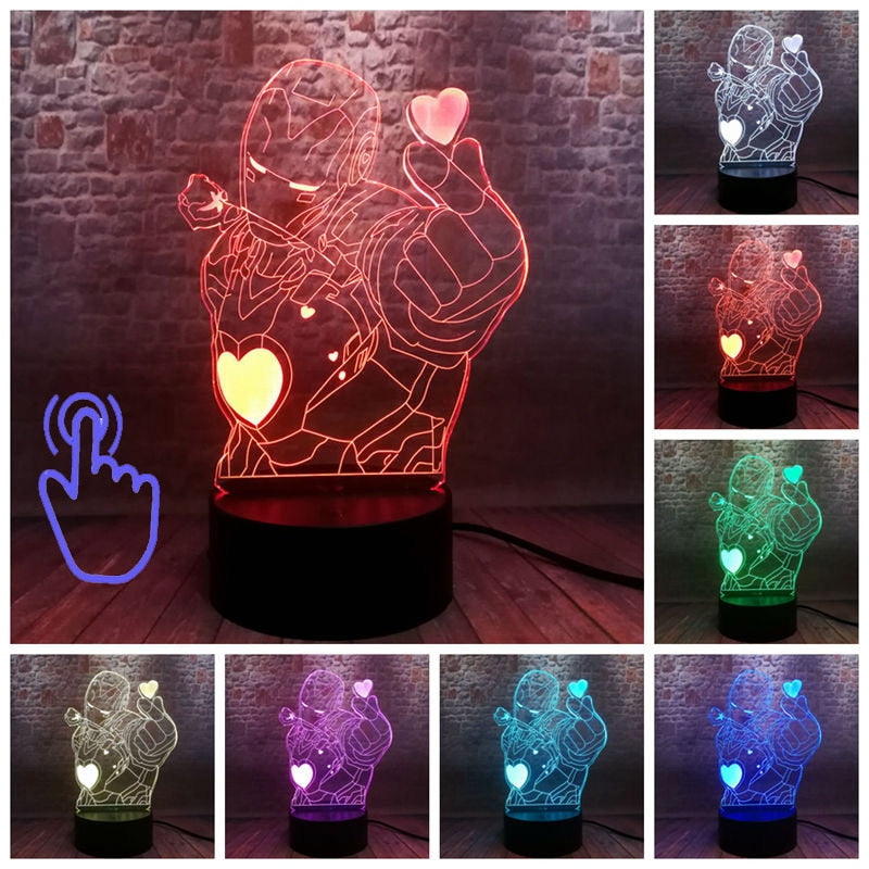 Marvel LED Night Light Collection