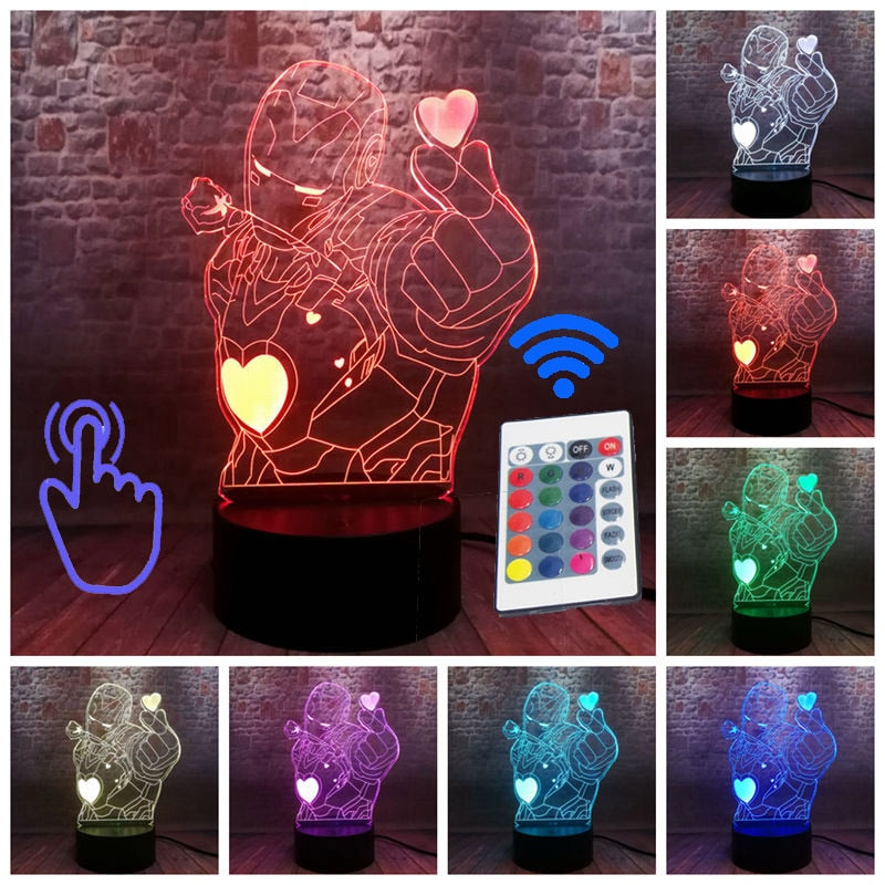 Marvel LED Night Light Collection