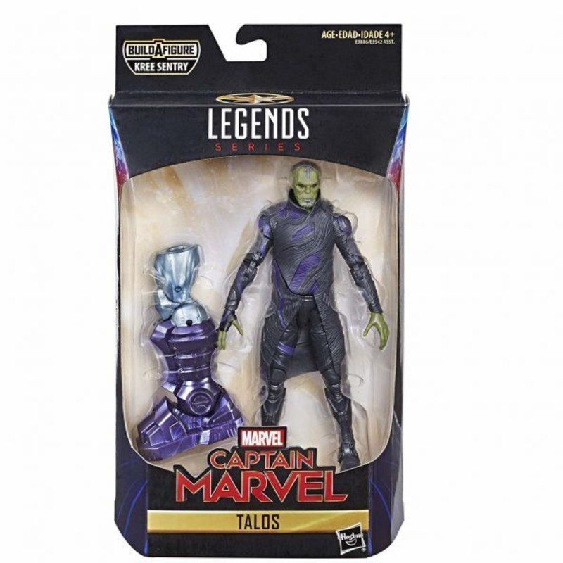 Captain Marvel Marvel Legends Kree Series Set of 7 Action Figures
