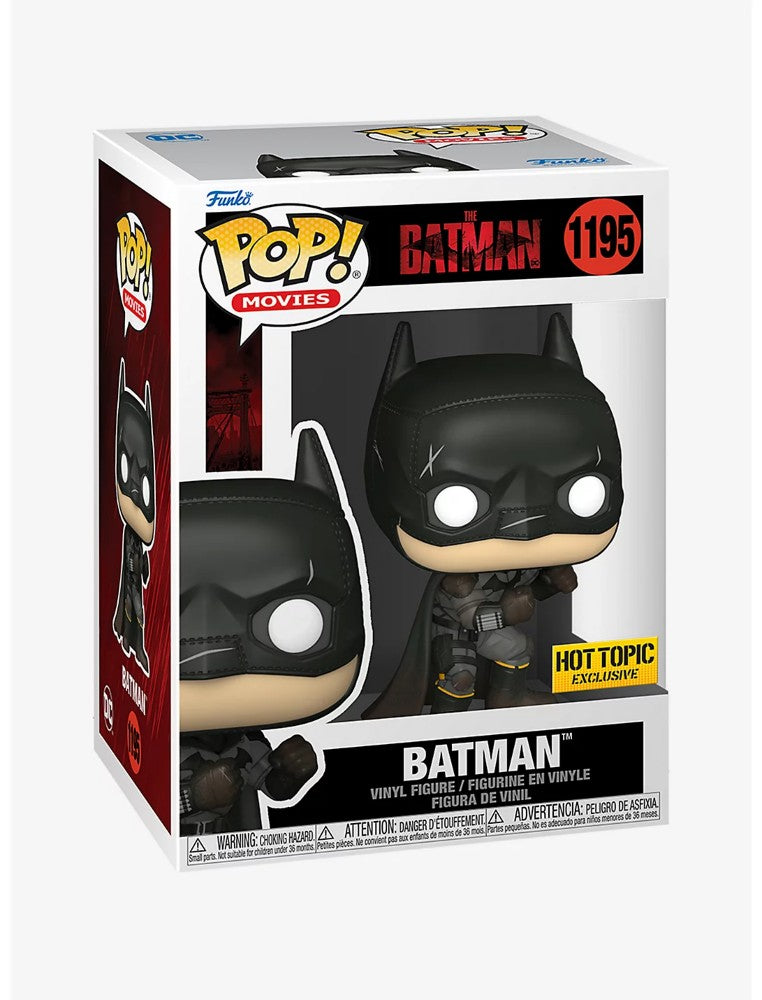 Funko The Batman Pop! Movies Batman (Battle Damaged) Vinyl Figure Hot Topic Exclusive