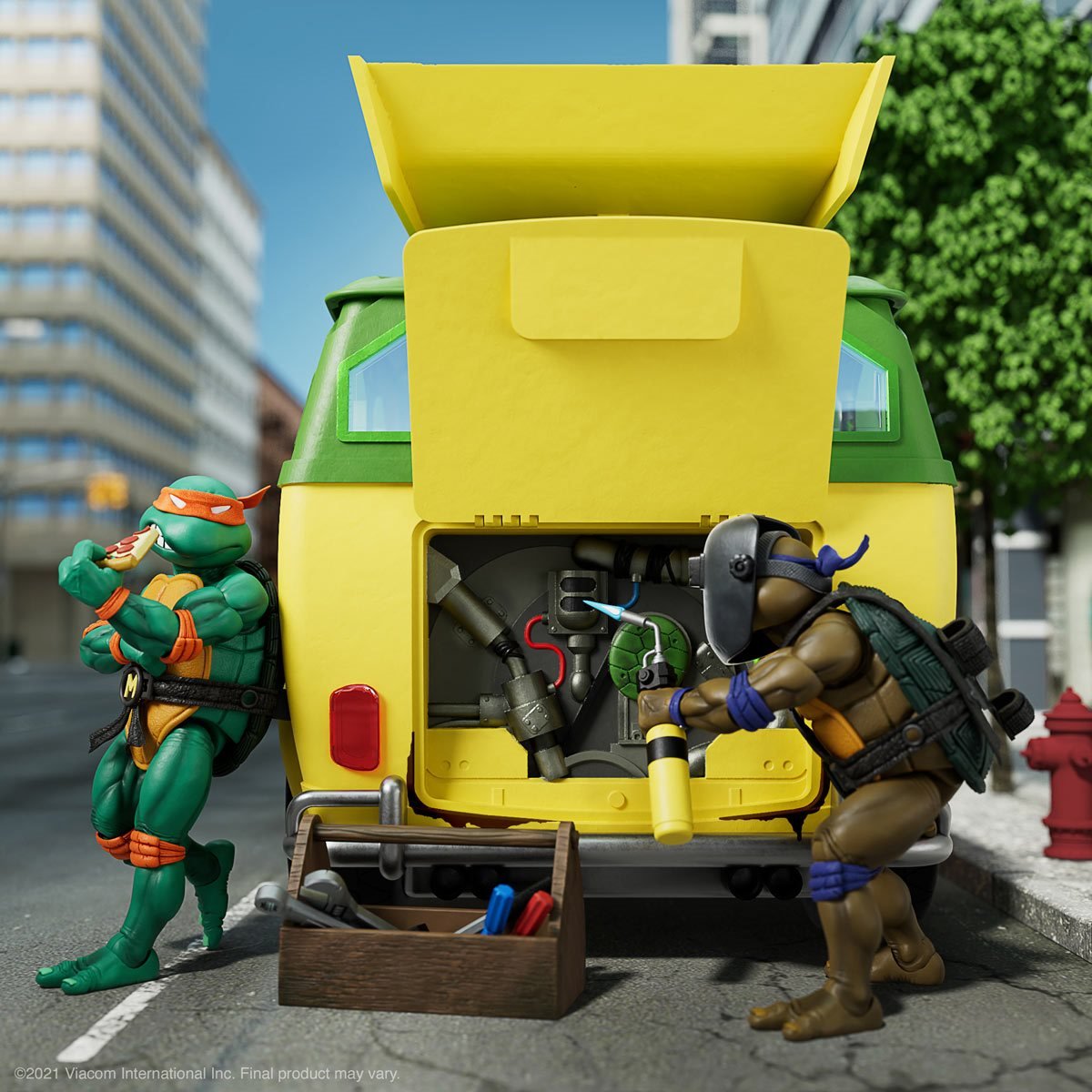 Teenage Mutant Ninja Turtles Ultimates Party Wagon Vehicle