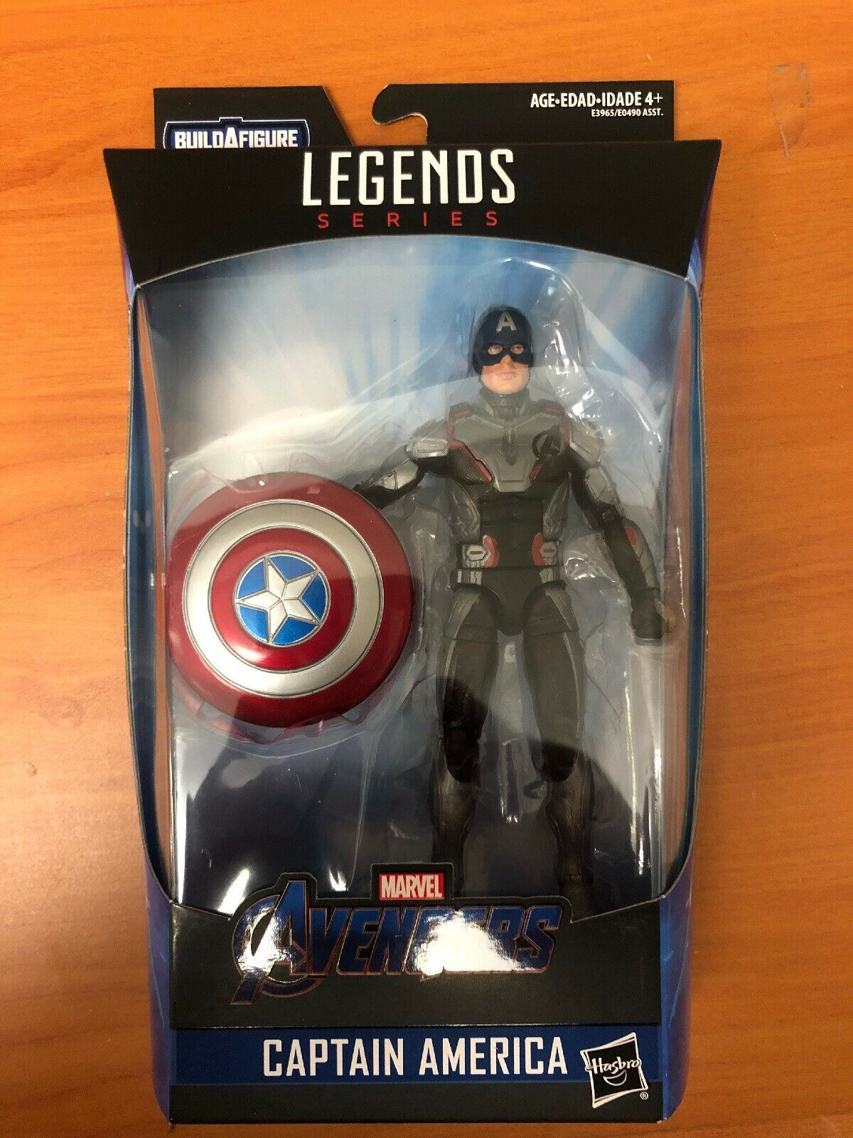 Marvel Legends Captain America Avengers EndGame Armored Thanos BAF