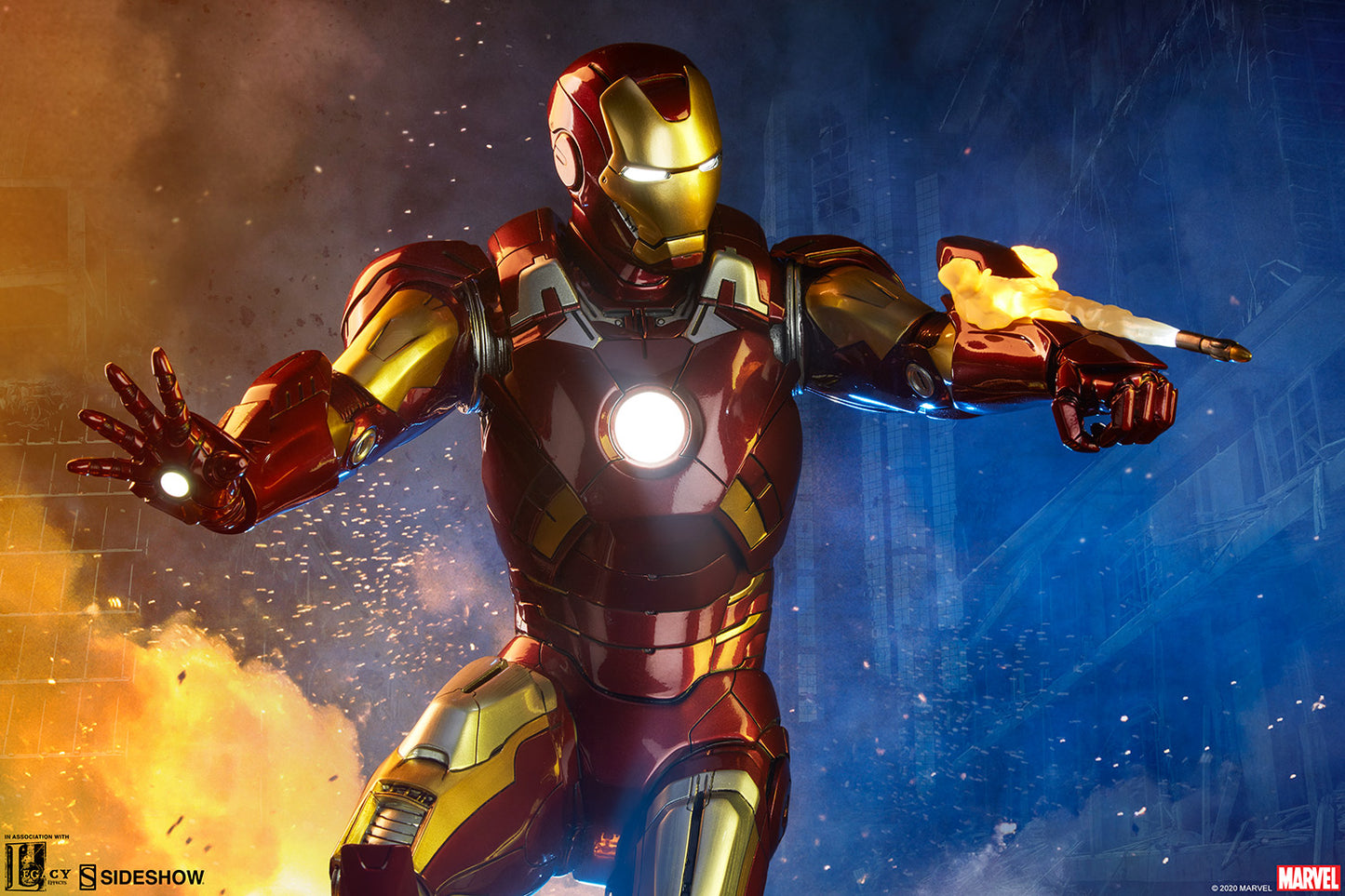 Iron Man Mark VII Maquette by Sideshow Collectibles