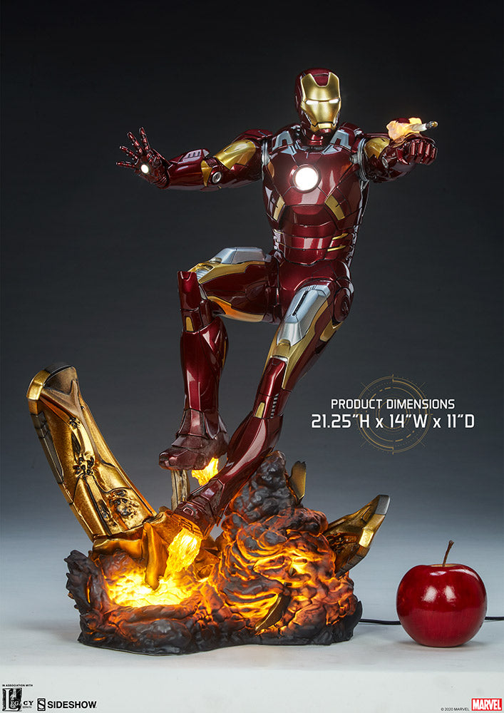 Iron Man Mark VII Maquette by Sideshow Collectibles