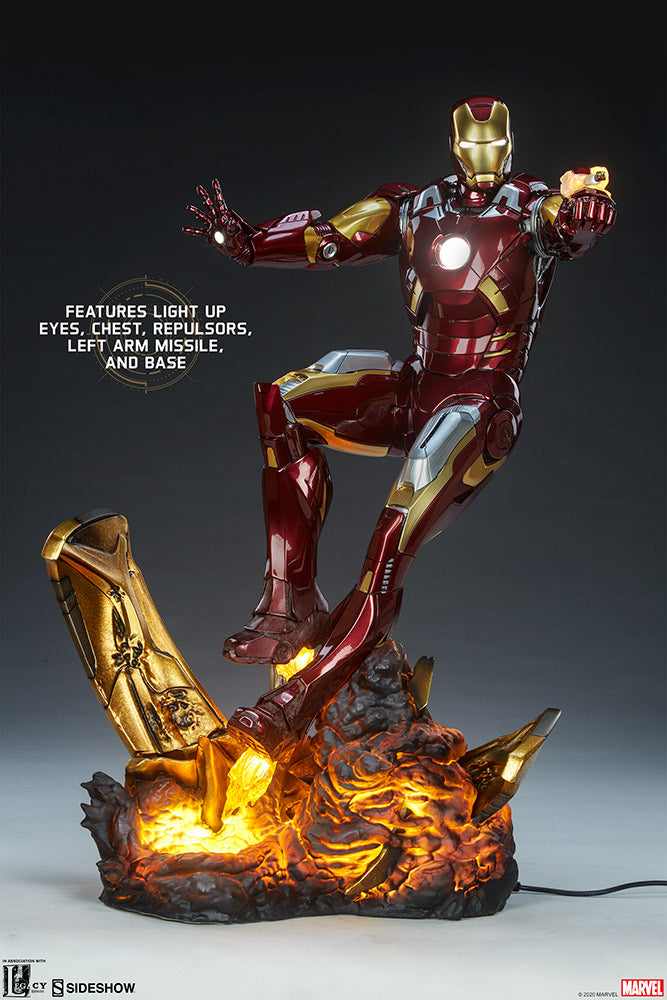 Iron Man Mark VII Maquette by Sideshow Collectibles