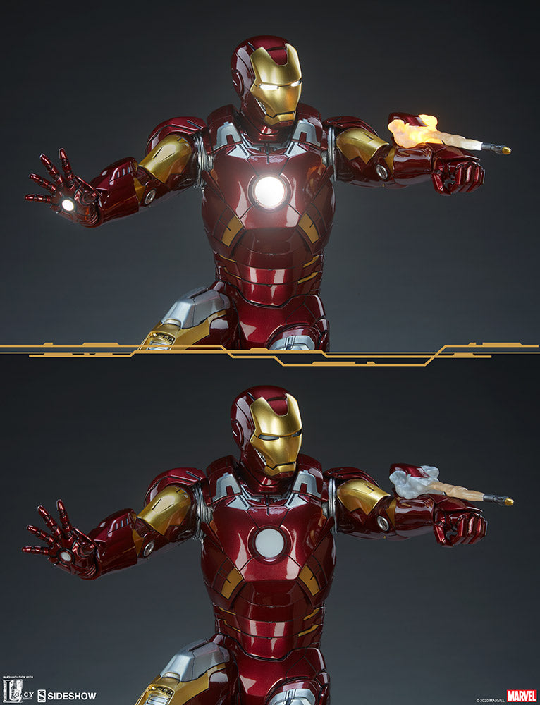 Iron Man Mark VII Maquette by Sideshow Collectibles