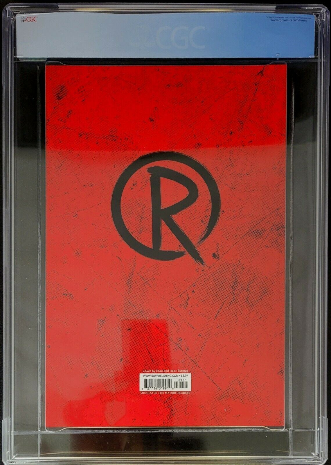 🔥Teenage Mutant Ninja Turtles The Last Ronin #1 CGC 9.9 RARE Grade