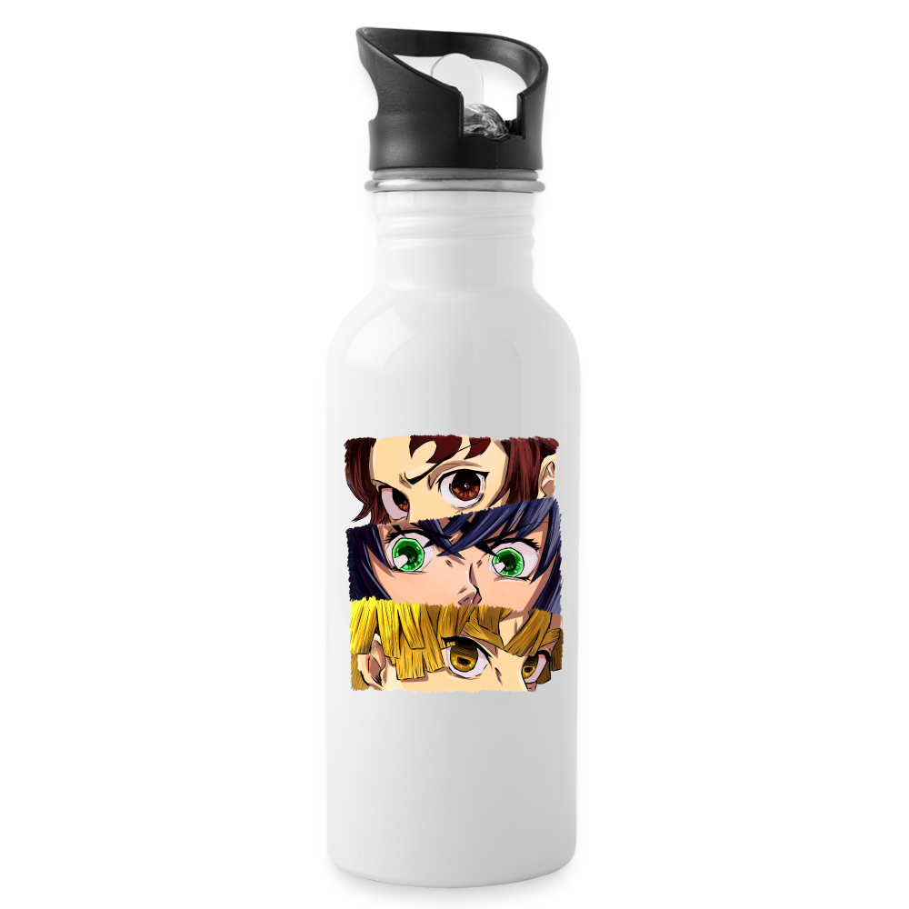 The 'Demon Slayer' Trio Water Bottle - white