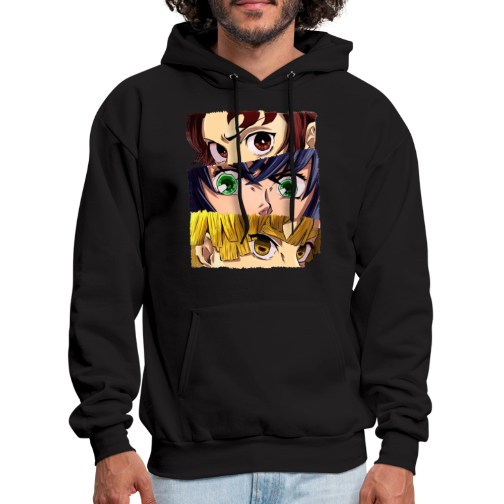 The 'Demon Slayer' Trio Hoodie - black