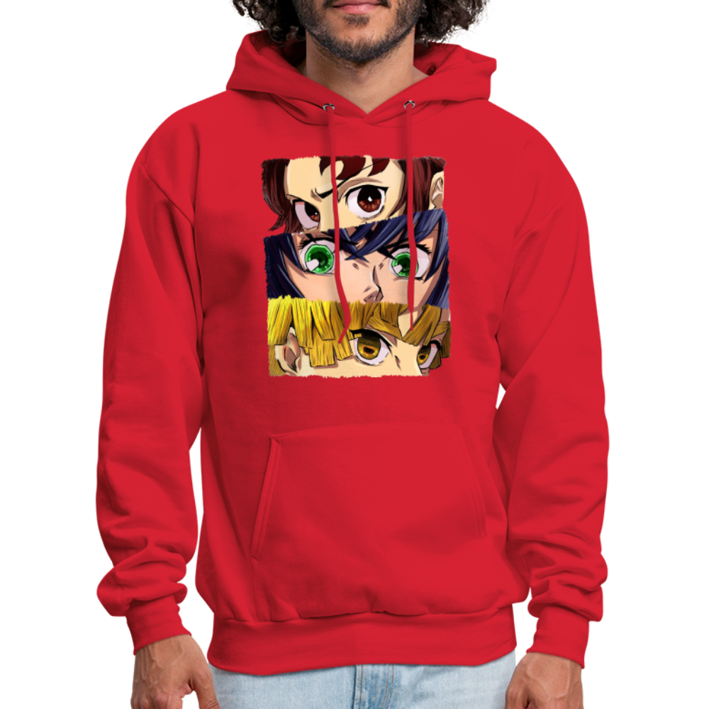 The 'Demon Slayer' Trio Hoodie - red
