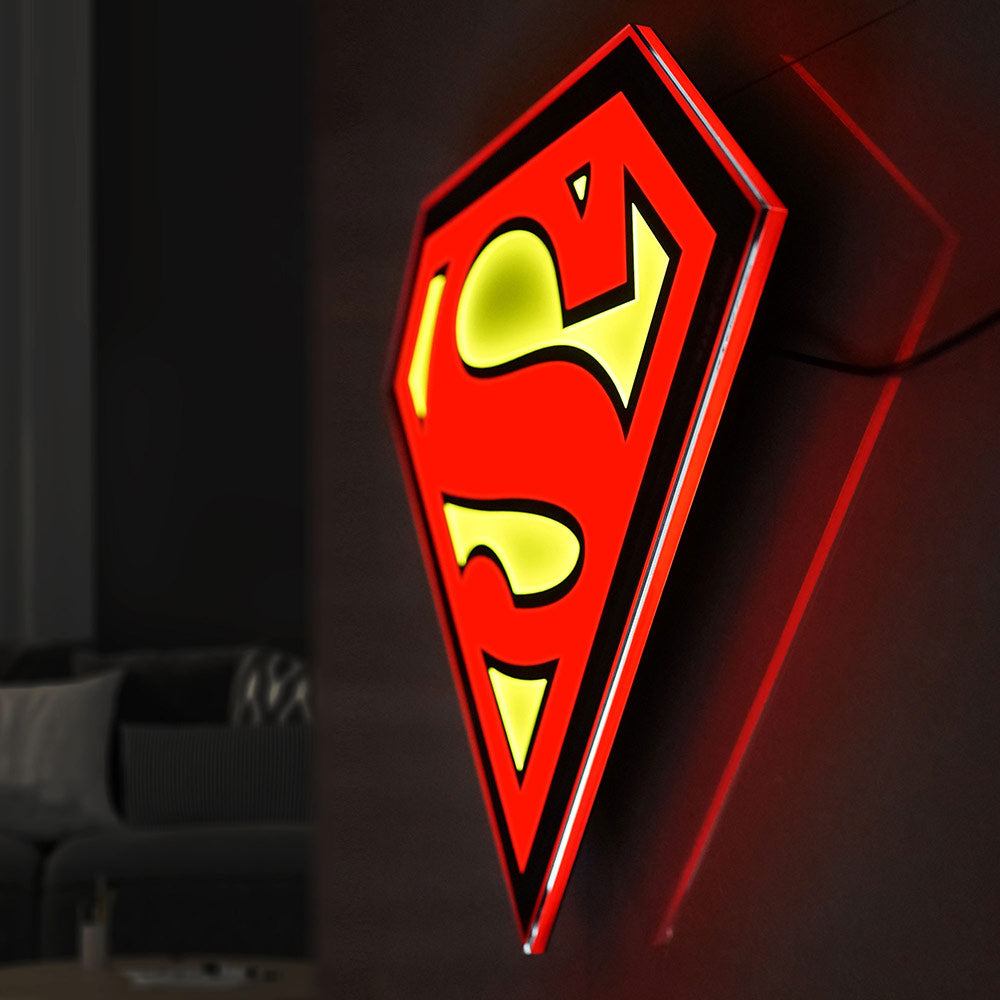 Superman LED Logo Light