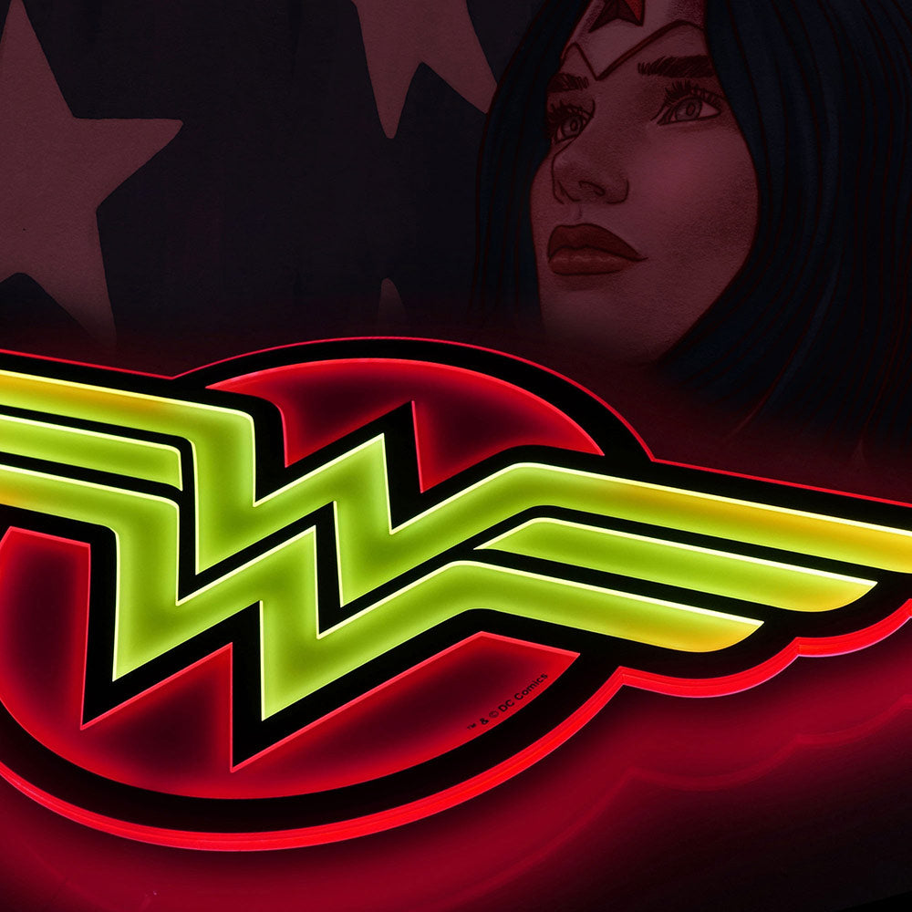 Wonder Woman LED Logo Light